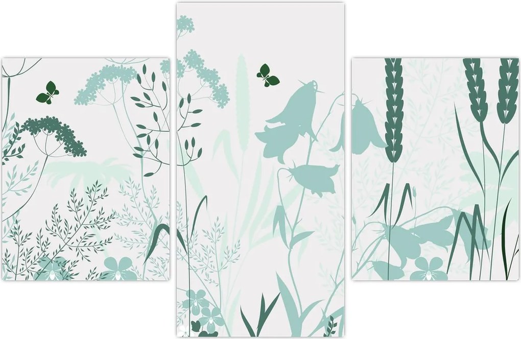 Tablou - Vector pajiște (90x60 cm)