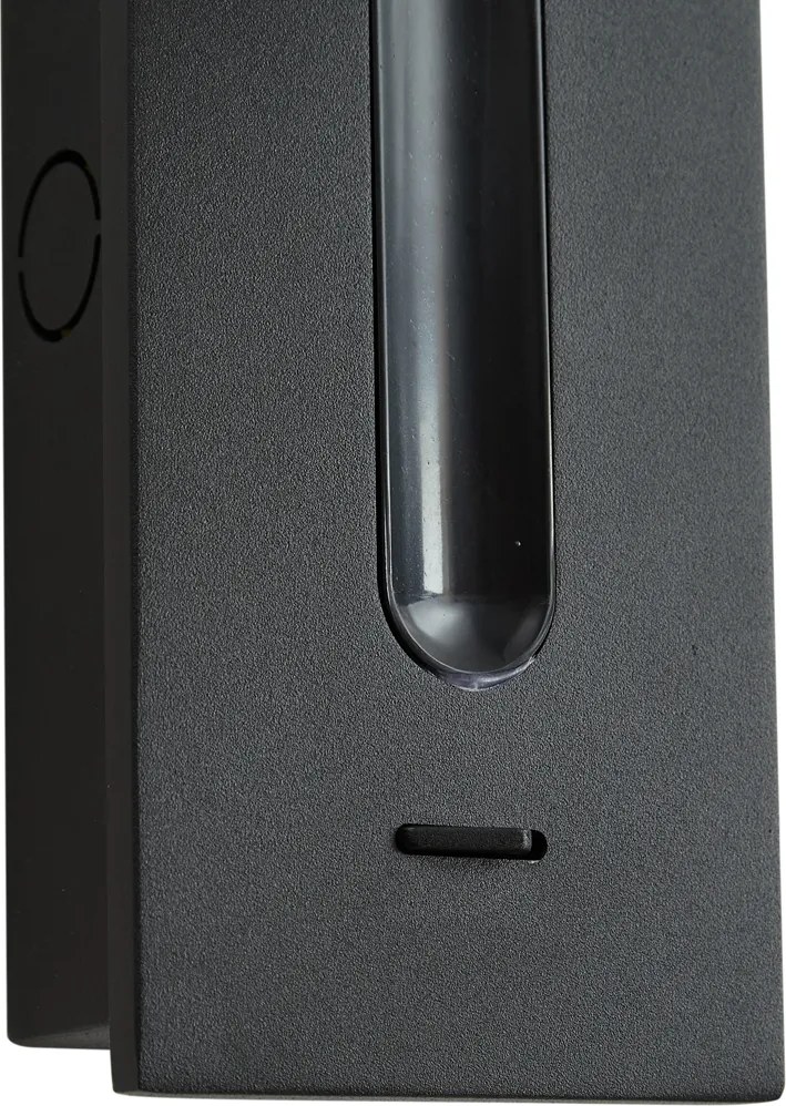 Set de 2 Aplice de Perete Moderne Negre Incl. LED - Plaza