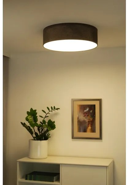 Duolla - Plafonieră LED CORTINA 26W 230V pr. 45 cm 4000K maro