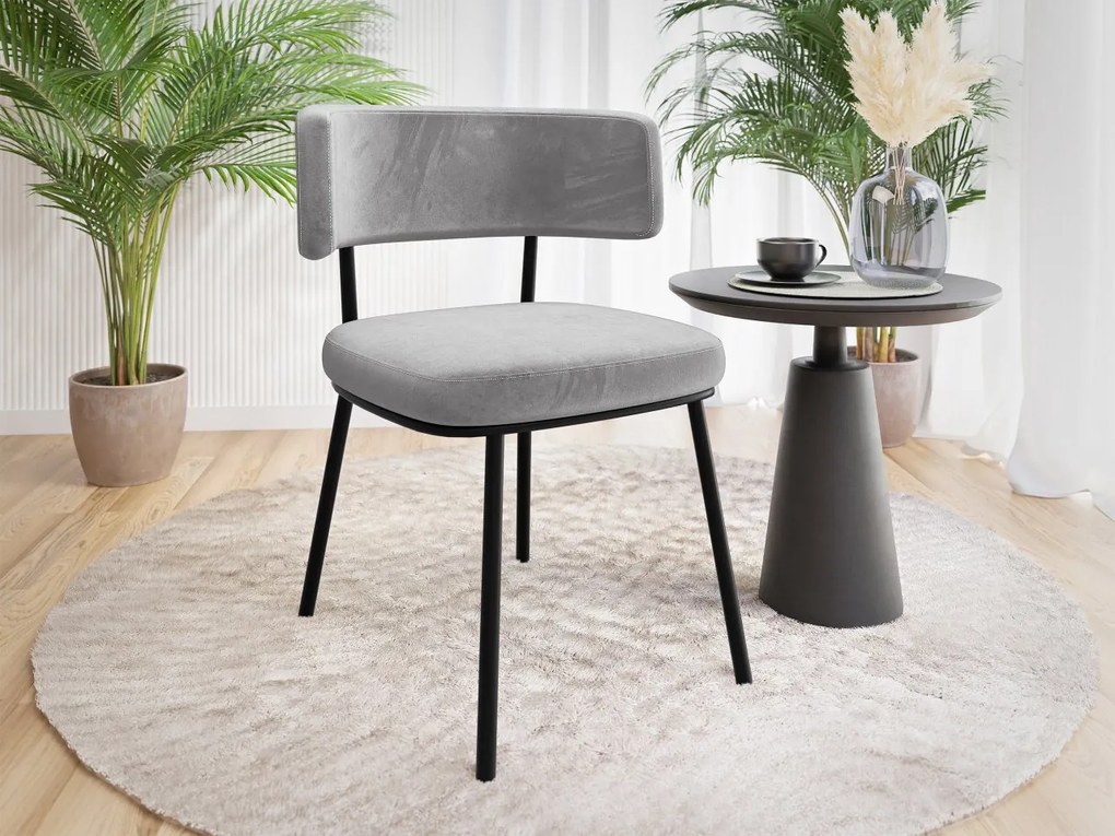Scaun sufragerie Sorossa (Gri + Negru) . 1103517