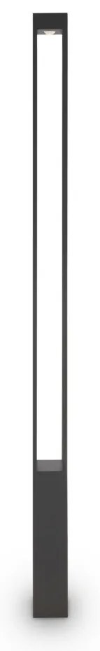 Stalp LED mare pentru iluminat exterior IP65 Elbe grafit H-200cm