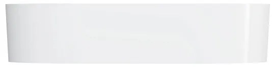 OMNIRES OVOUNBP - Lavoar pe blat OVO 55x36 cm dolomit alb lucios