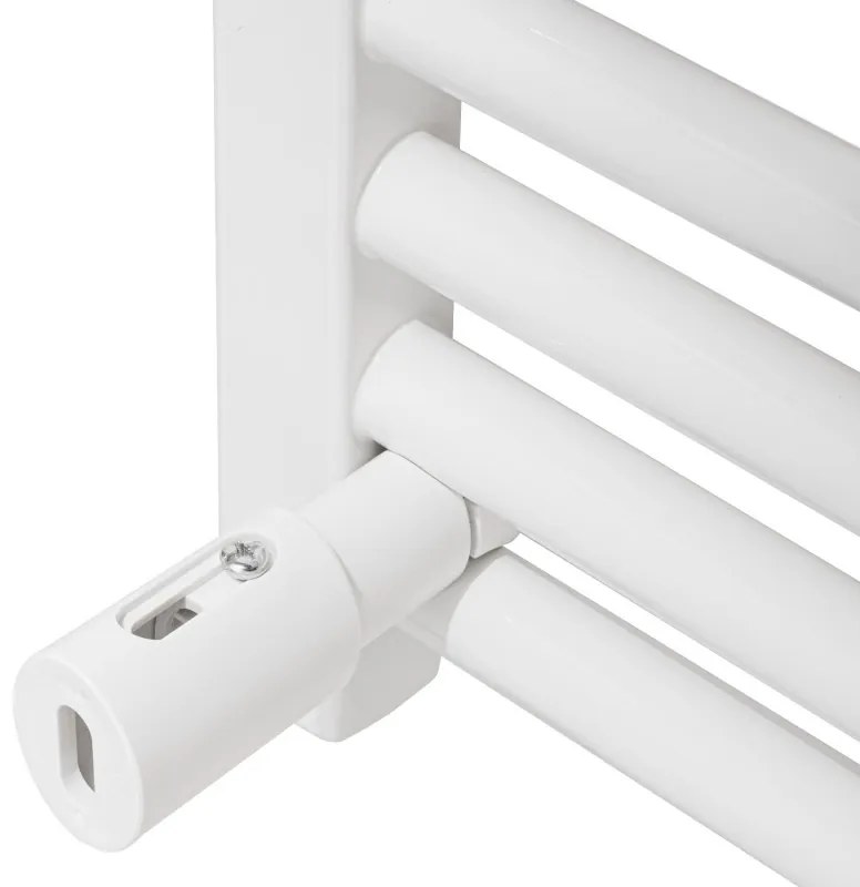 Calorifer pentru baie Adler AD 7824, 600W, 13 elementi, Panou de control LED, IP24, Alb