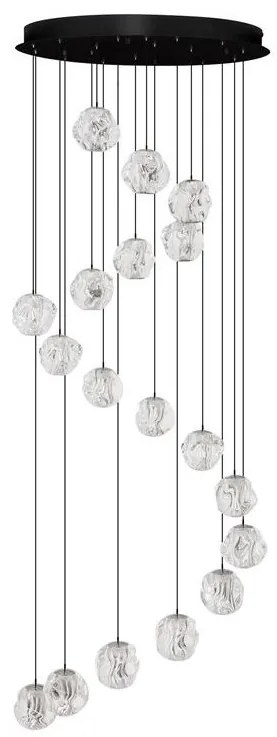 Lustra casa scarii cu pendule LED suspendate, deosebita design lux YFOS