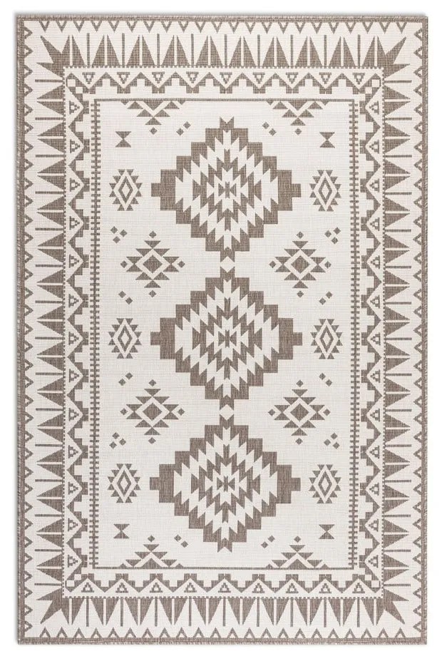 Covor de exterior maro/crem 120x170 cm Gemini – Elle Decoration
