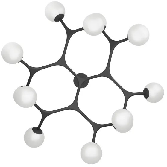 Lustră LED aplicată MARAGALL 12xG9/3W/230V Eglo 39529