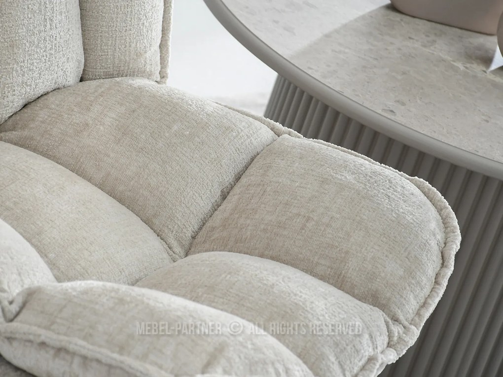 Fotoliu Jaspier (bej + crem). Promo -8%. 1110118