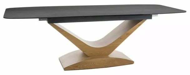 Masa Bucatarie Si Dining DOLCE Pietra di Davoia/Nuc 180(240)x95 cm