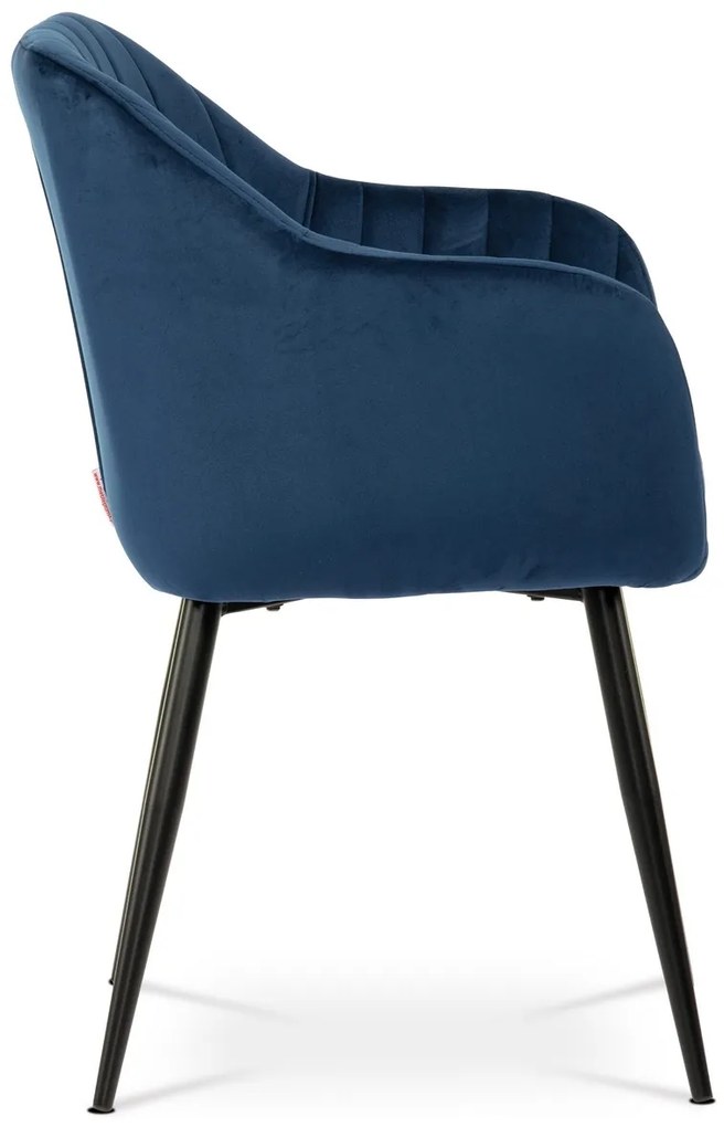 Set de scaune de sufragerie PIKA BLUE4, 2 buc