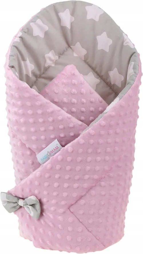 ShopJK FAȘĂ ÎNFĂȘAT COPII CU DOUĂ FEȚE - MINKY MARI STELE