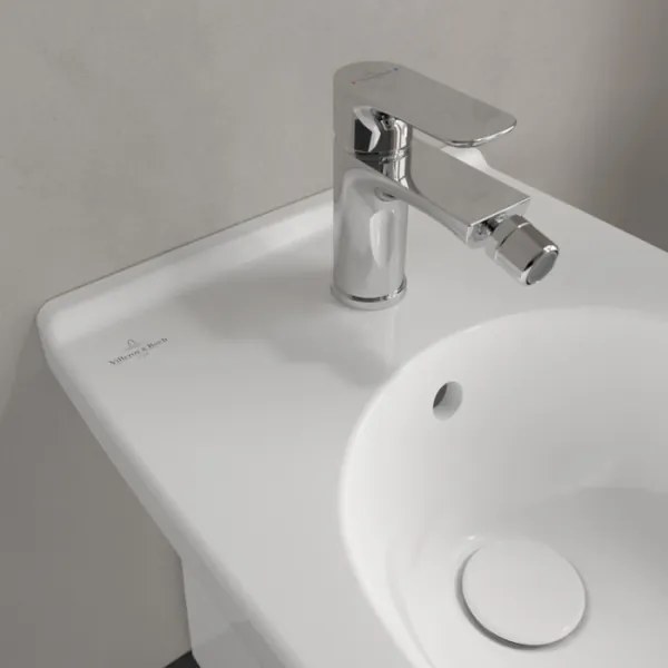 Villeroy & Boch O.NOVO 54610001 - Bideu pe podea, 57 x 36 cm, ceramică, alb