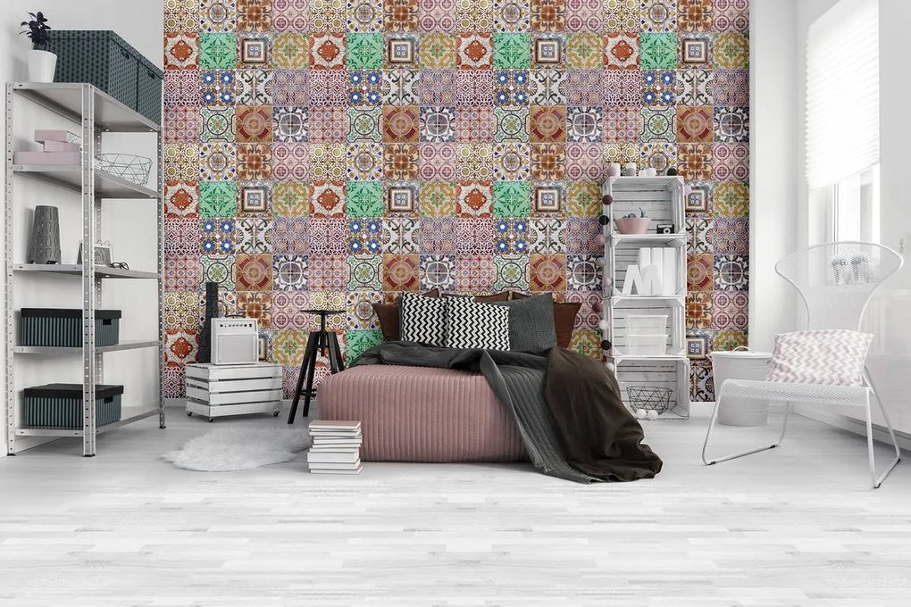 Fototapet - Gresie colorată (254x184 cm)
