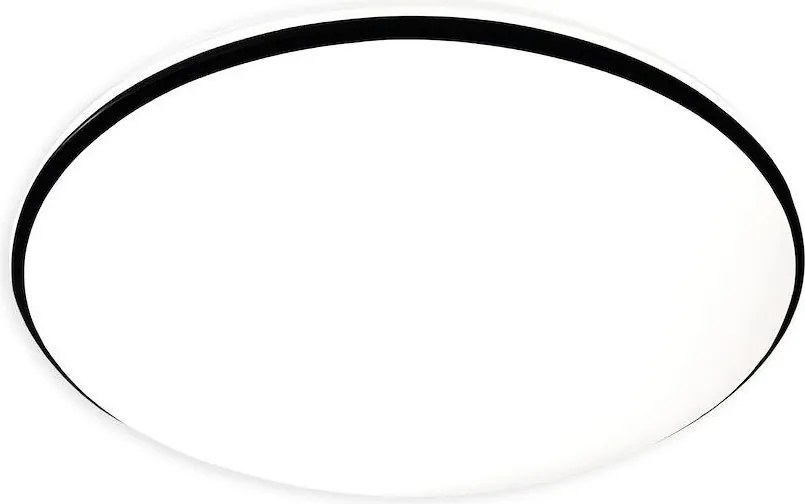 Plafonieră LED HUGO, 16/24/32 W, 230 V, 3000/4000/6500 K, Ø 37 cm, IP54, negru