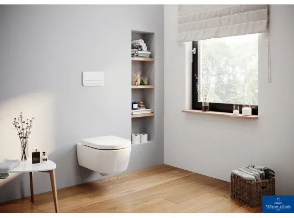 Villeroy & Boch 92249068 - Placă de acționare VICONNECT, albă