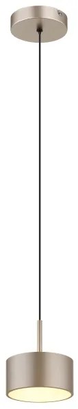 Globo 56964H - Lampă suspendată LED RAYMOND pe cablu, 12 W, 230 V, 3000 K, Ø 15 cm, alamă