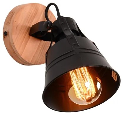 Globo 15466S-1 - Aplică perete spot GÜNTHER 1xE27/60W/230V