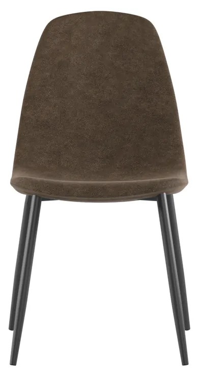 STONES Scaun din piele ecologică 44cm X 50cm H. 84cm | Aosom Romania