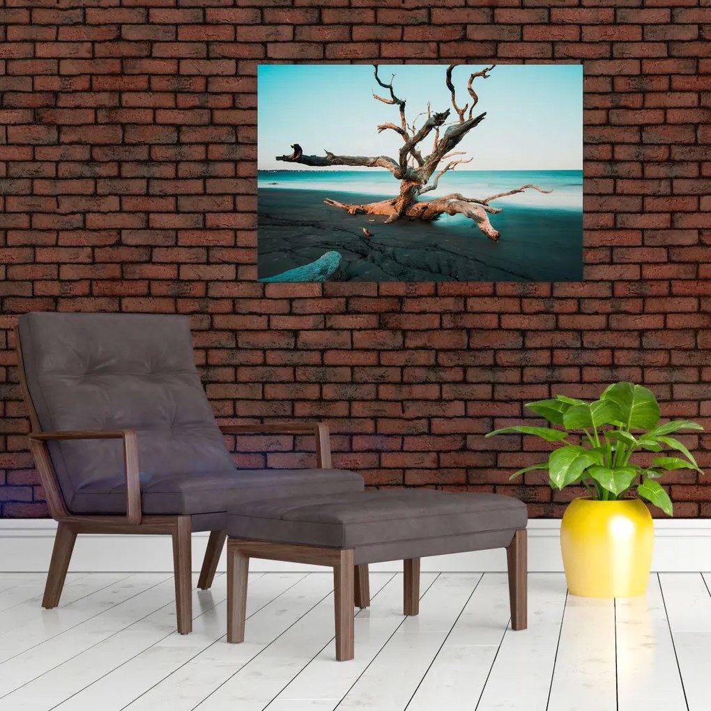 Tablou - Debarcare pe plaja (90x60 cm)