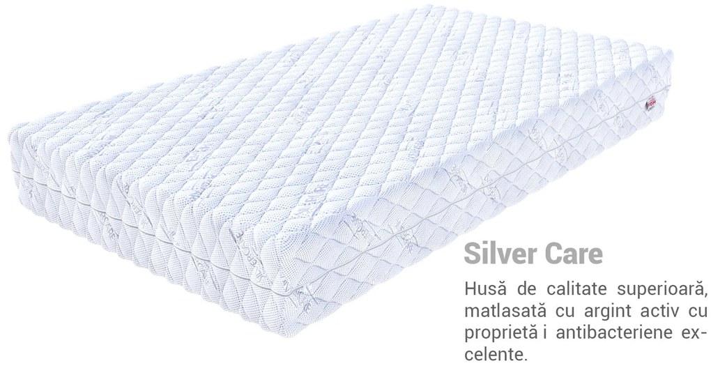 Saltea de cocos Sandra 80x200 Husă: Premium Jersey 3D