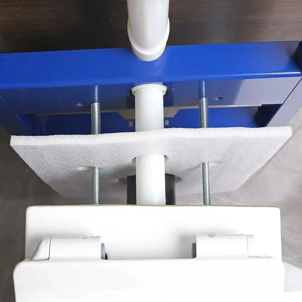 Perete de izolare fonică pentru toaletă și bideu 39x42x1 cm