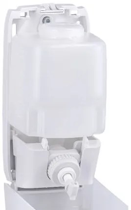 Merida Hygiene Control Mini dozator de săpun lichid, alb