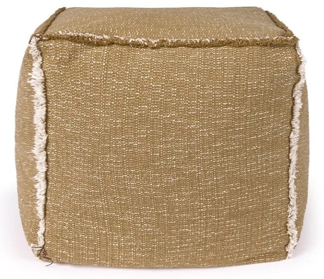 Fotoliu bean bag galben ocru Handloom – Lorena Canals