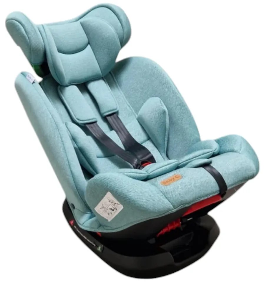 Scaun Auto Baby Care™ BS16P, Transformabil in scoica auto, Omologare R-129 i-Size, 0-36 kg, Spatar reglabil in 4 trepte, Sistem de prindere in