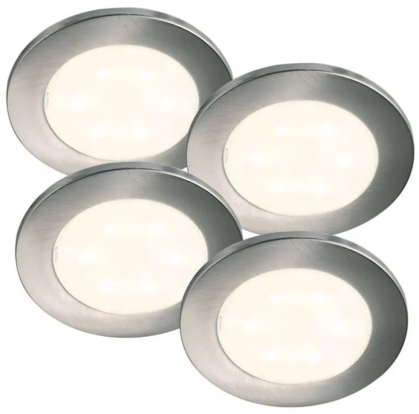 Set de 4 spoturi LED incastrabile Lismore 76730001 NL