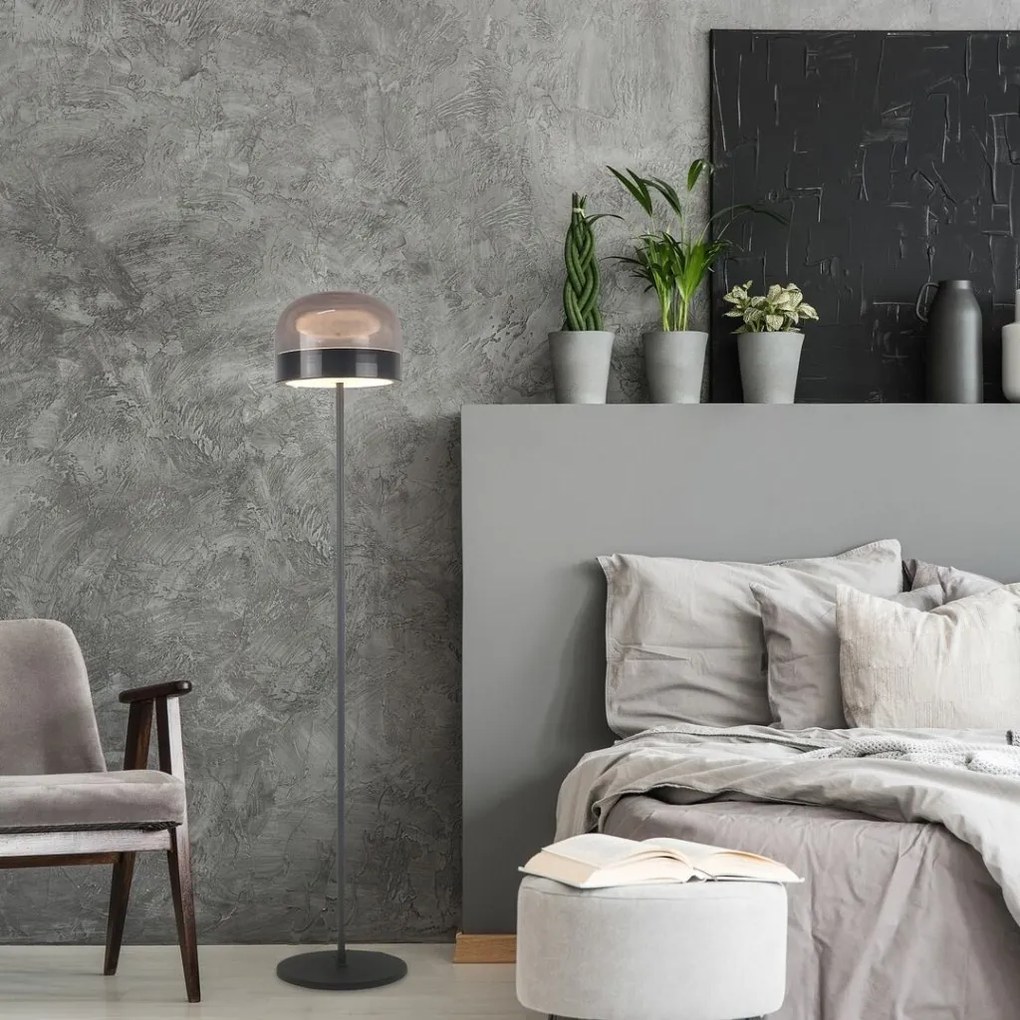 Lampadar LED stil modern cu touch 3 trepte lumina Xelira