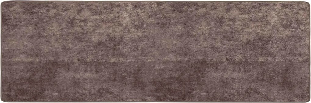 vidaXL Covor Runner MARSA Gri 250 x 80 cm Poliester și PVC