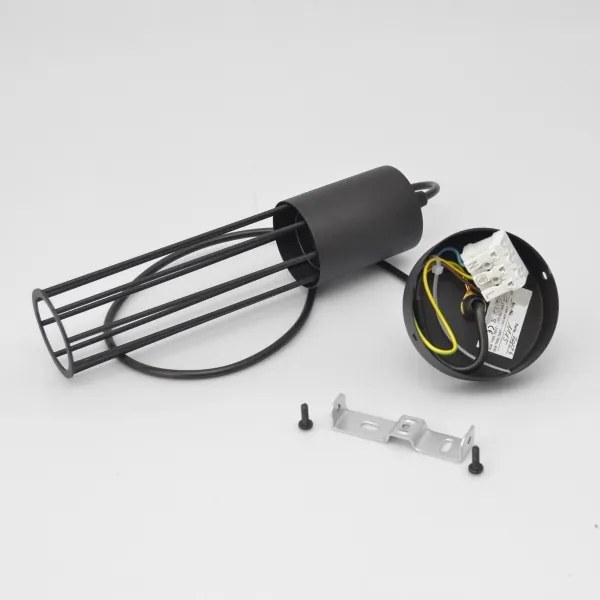 Lustră pe cablu MELODY 1xE27/15W/230V negru