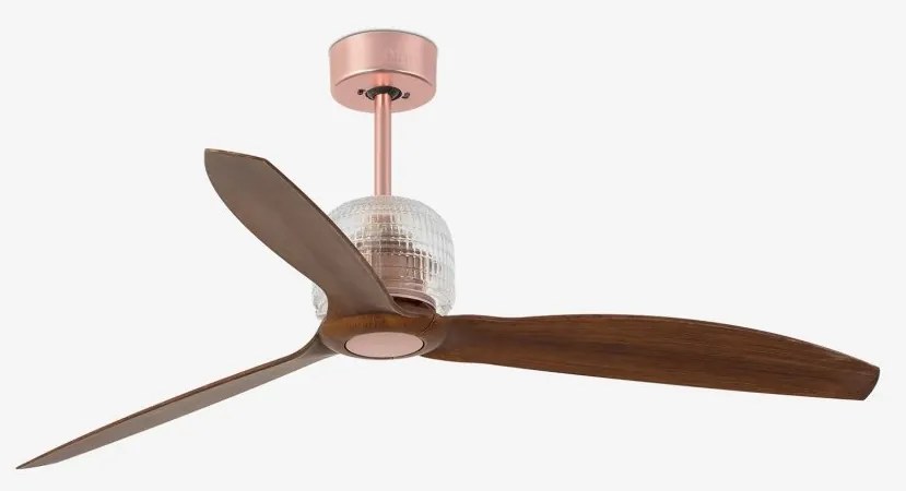 Ventilator cu telecomanda DECO FAN M cupru/maro