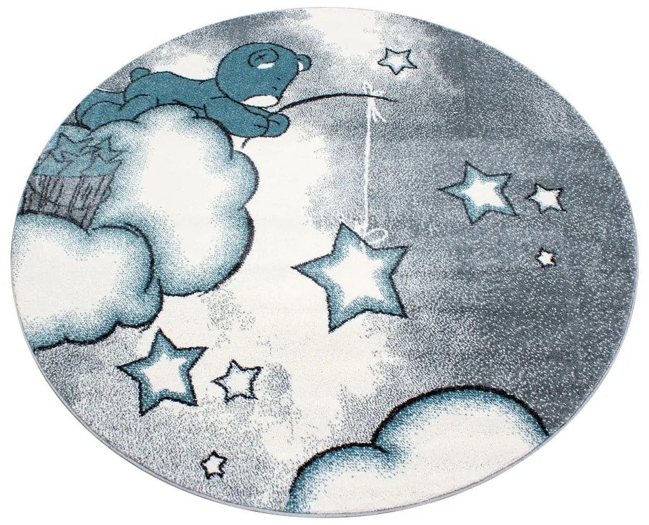 Covor pentru copii albastru/gri ø 120 cm Kids – Ayyildiz Carpets