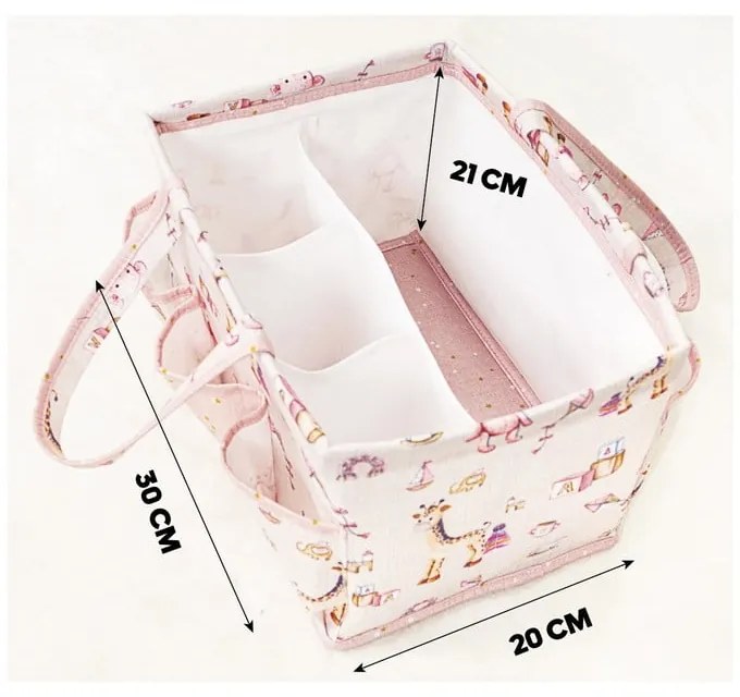 Organizator de jucării din material textil pentru copii – Mioli Decor