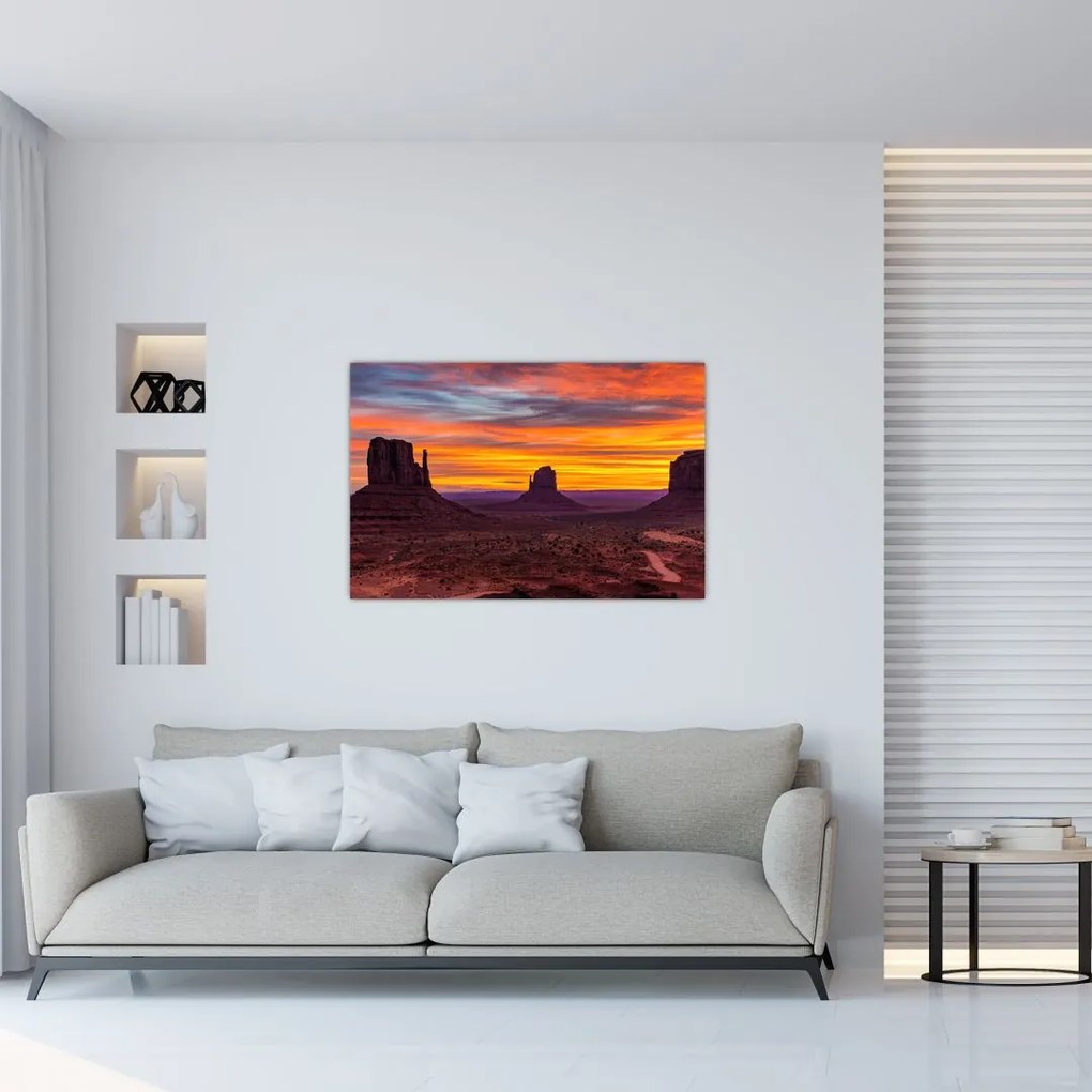 Tablou - Monumentul Valley în Arizona (90x60 cm)