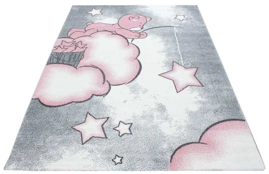 Covor pentru copii roz/gri 120x170 cm Kids – Ayyildiz Carpets