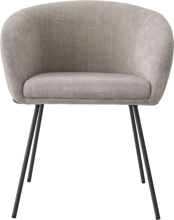 Scaun tapitat design LUX Campus, sisley bej 116371 HZ