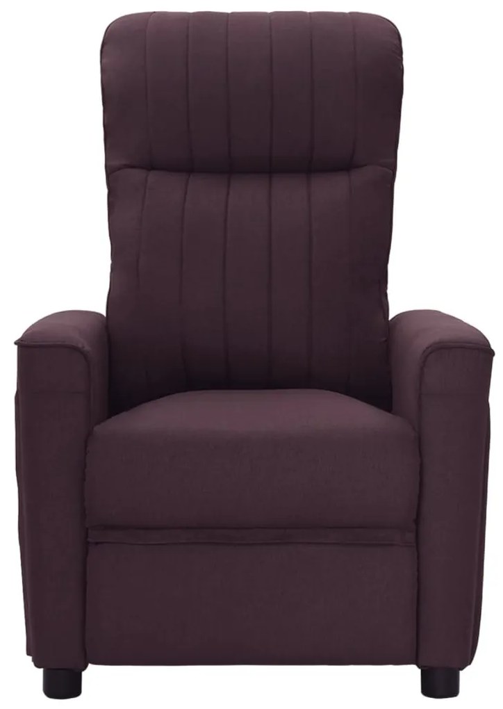 342272 vidaXL Fotoliu de masaj, violet, material textil
