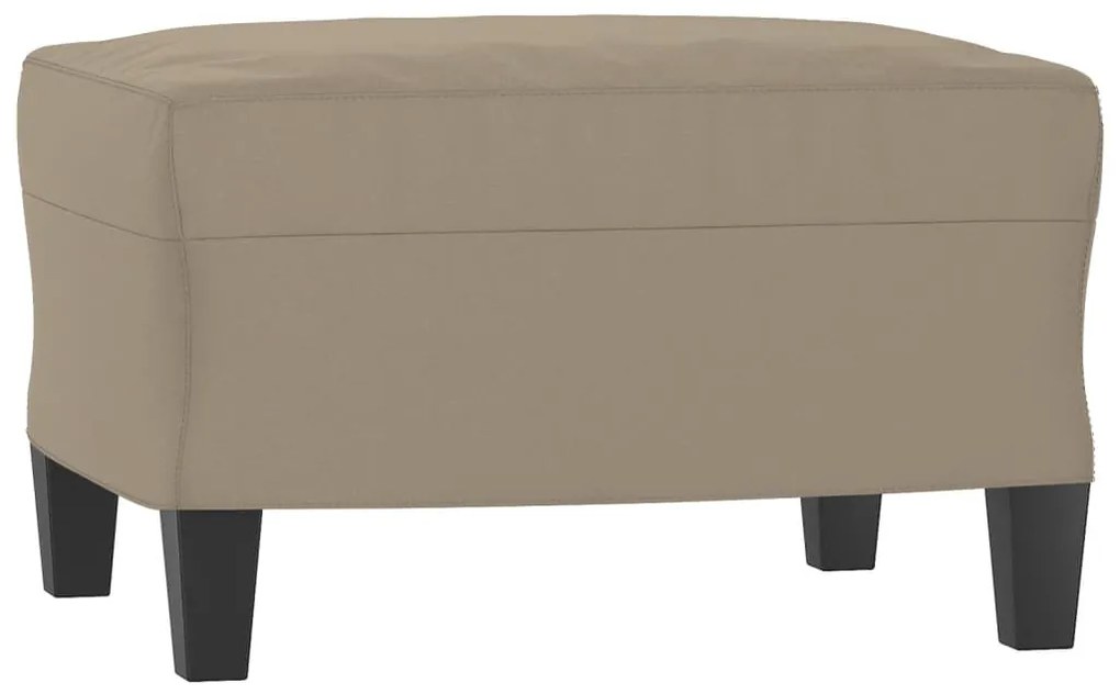 349341 vidaXL Taburet, gri taupe, 60x50x41 cm, microfibră