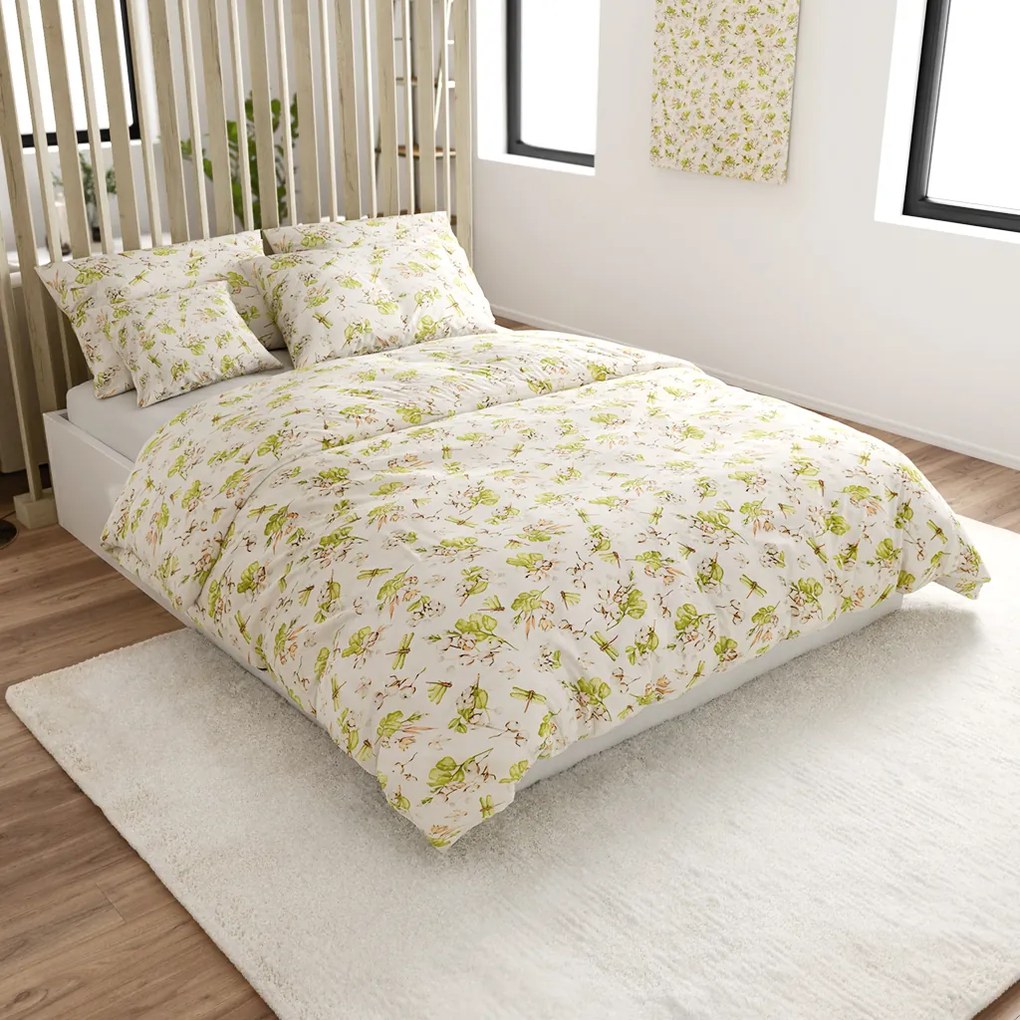 Lenjerie de pat din microfibra GOSSIRA alba Dimensiune lenjerie de pat: 70 x 90 cm | 140 x 200 cm