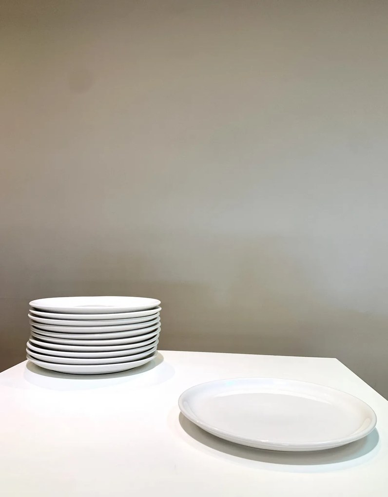 Platou Casablanca Roma 30 cm Alb