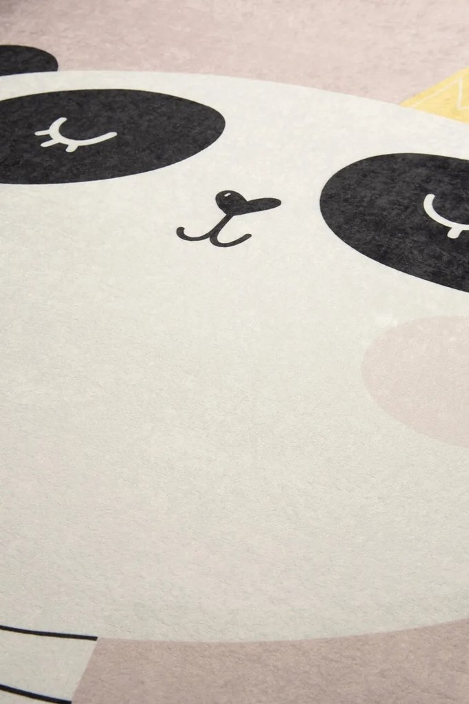 Covor, King Panda, 100x160 cm, Multicolor