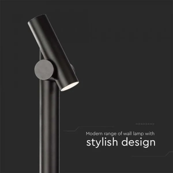 Lampă LED flexibilă exterior LED/4W/230V 4000K IP44 100 cm negru