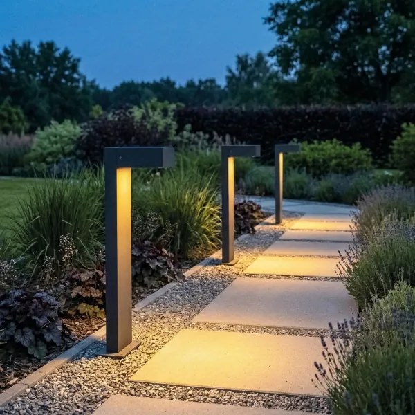 Kanlux 46391 - Lampă de exterior LEGINO 1xGX53/11W/230V 50 cm IP65 antracit