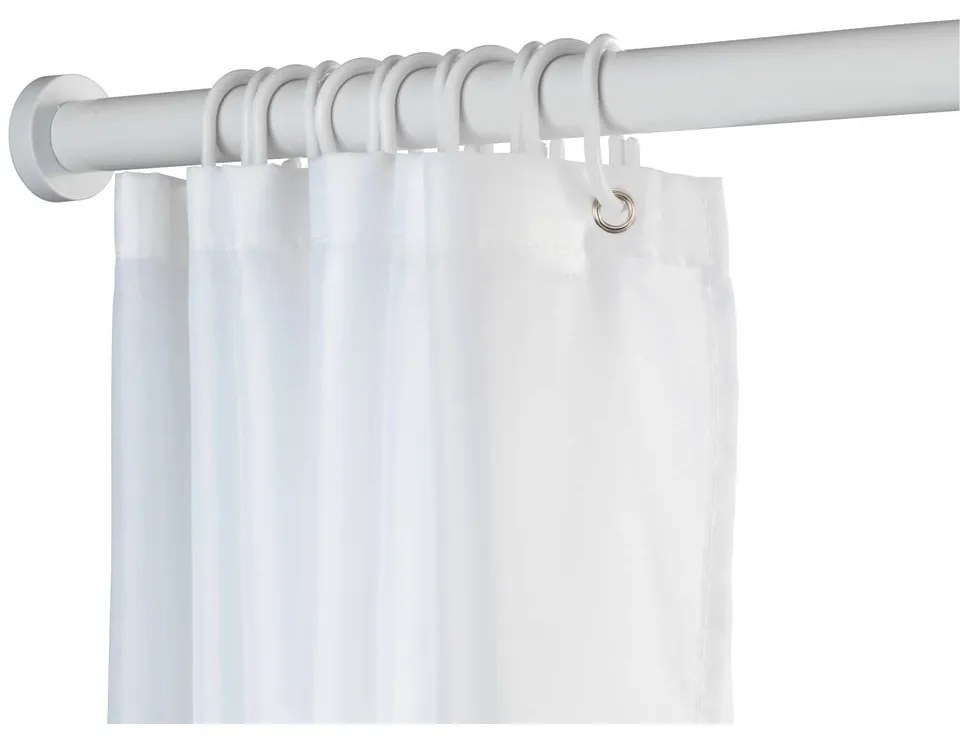 Tijă telescopică pentru baie Wenko Luz, lungime 70-115 cm, alb