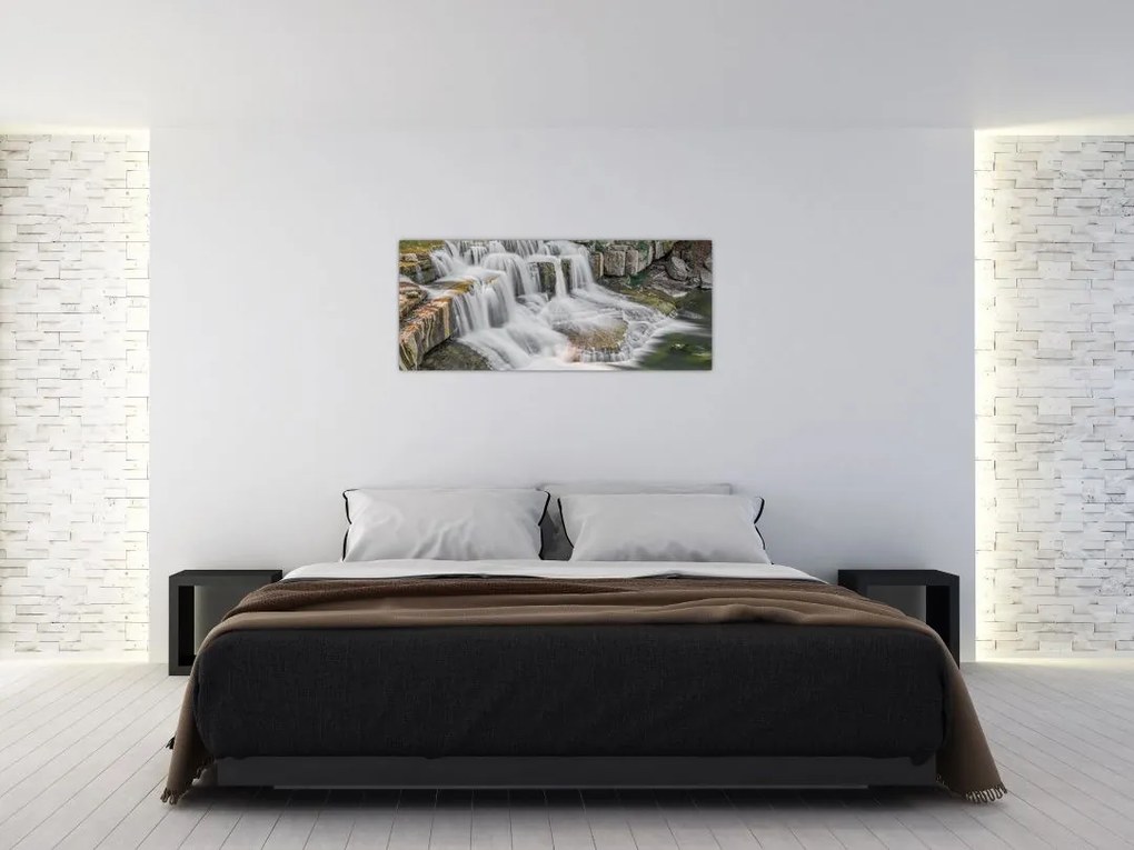 Tablou cu cascade (120x50 cm)