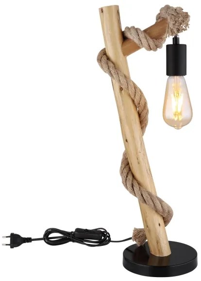 Lampă de masă ULLEU 1xE27/60W/230V Globo 69029T