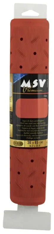 Spirella Suport antiderapant pentru cadă CLASS Premium, teracotă, 36 x 65 cm