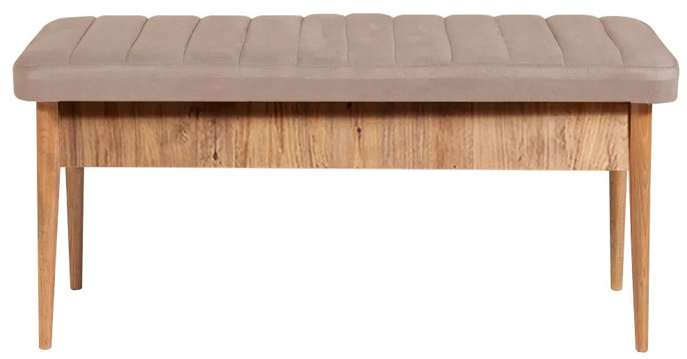 Set mobilier sufragerie Vlasta 1 (pin atlantic + bej) (pentru 4 persoane). 1072379