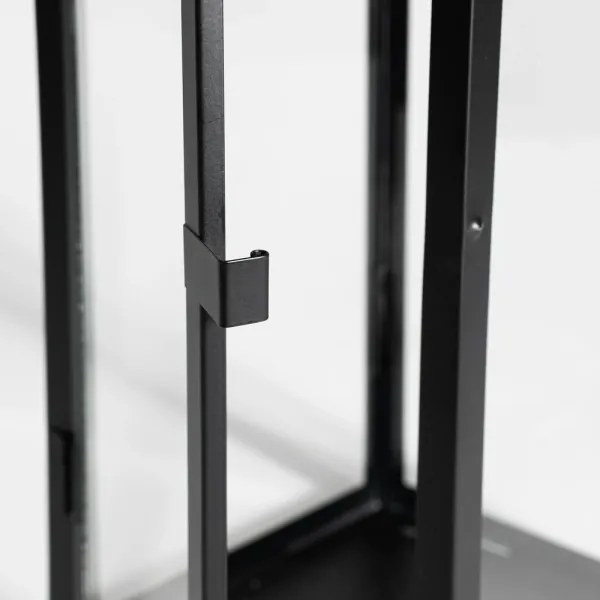 Felinar decorativ 49 cm negru